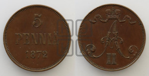 5 пенни 1872 года