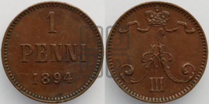 1 пенни 1894 года