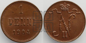 1 пенни 1904 года