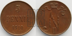 5 пенни 1910 года