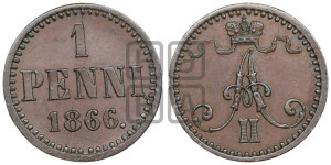 Пенни 1866 года