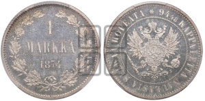 1 марка 1874 года S