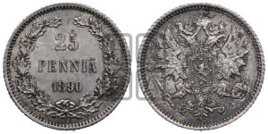 25 пенни 1890 года L