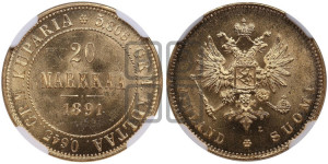 20 марок 1891 года L