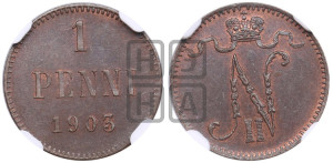 1 пенни 1903 года
