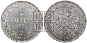 2 марки 1908 года L