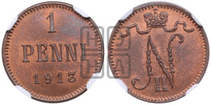 1 пенни 1913 года