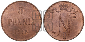 5 пенни 1916 года