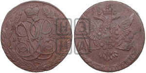 5 копеек 1758 года (без букв)