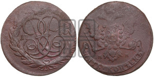 5 копеек 1760 года ММ (ММ)