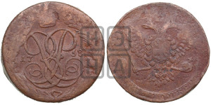 5 копеек 1758 года (без букв)