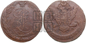 5 копеек 1770 года ЕМ (ЕМ, Екатеринбургский монетный двор)