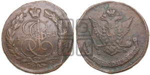 5 копеек 1771 года ЕМ (ЕМ, Екатеринбургский монетный двор)