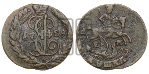 Полушка 1789 года ЕМ (ЕМ, Екатеринбургский монетный двор)