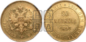 20 марок 1891 года L