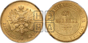 20 марок 1891 года L