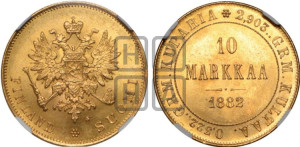 10 марок 1882 года S