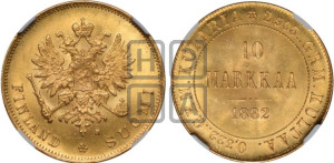 10 марок 1882 года S