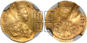 Полтина 1777 года (для дворцового обихода)