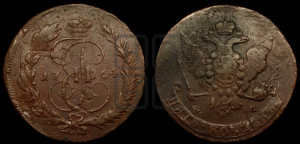 5 копеек 1764 года ММ (ММ, Красный  монетный двор)