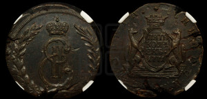 5 копеек 1771 года КМ (для Сибири)