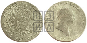2 злотых 1817 года IВ