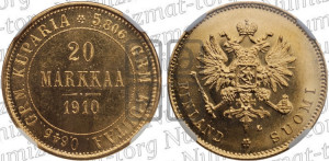 20 марок 1910 года L