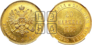 20 марок 1891 года L