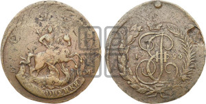 2 копейки 1793 года ЕМ (Павловский перечекан)