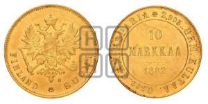 10 марок 1882 года S
