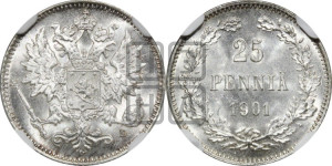 25 пенни 1901 года L