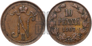 10 пенни 1907 года