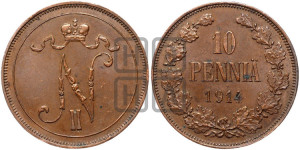 10 пенни 1914 года