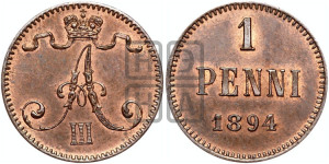 1 пенни 1894 года