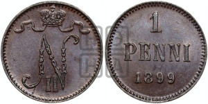1 пенни 1899 года