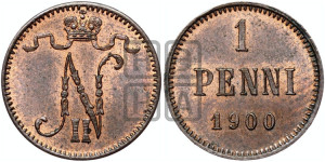 1 пенни 1900 года