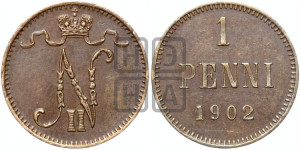 1 пенни 1902 года