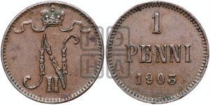 1 пенни 1903 года