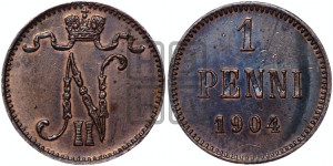1 пенни 1904 года