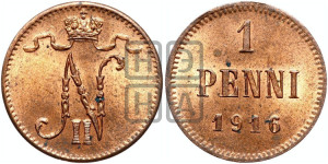 1 пенни 1916 года
