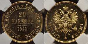 20 марок 1910 года L