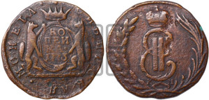 1 копейка 1773 года КМ (для Сибири)