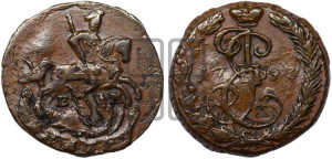 Денга 1793 года ЕМ (ЕМ, Екатеринбургский монетный двор)