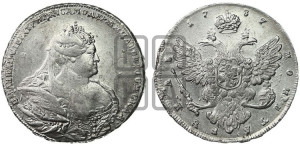 1 рубль 1737 года (московский тип)