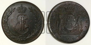 5 копеек 1774 года КМ (для Сибири)