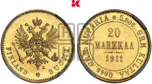20 марок 1911 года L