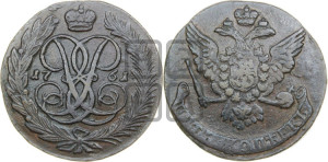5 копеек 1761 года (без букв)