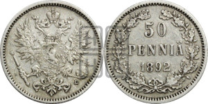 50 пенни 1892 года L