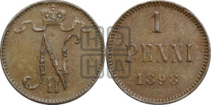 1 пенни 1898 года