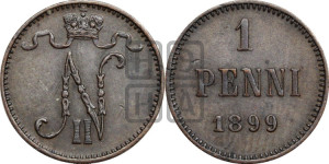 1 пенни 1899 года